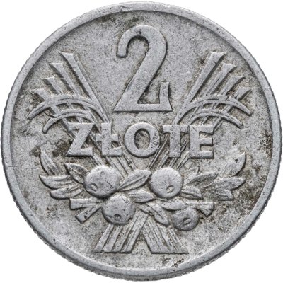 купить Польша 2 злотых (zlote) 1958