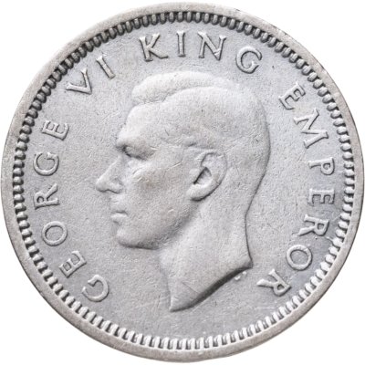купить Новая Зеландия 3 пенса (pence) 1945