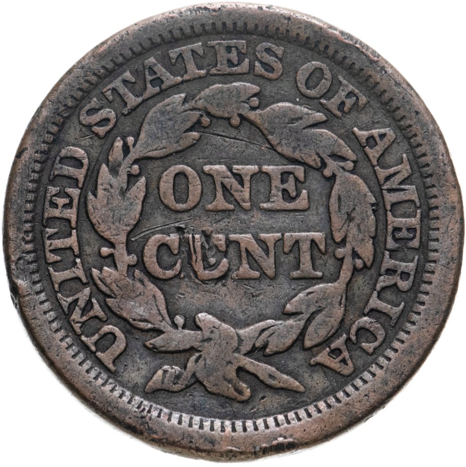 купить США 1 цент 1853  Liberty Head Cent