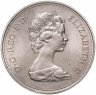 Купить Великобритания 1 крона 1972 "Королевская серебряная свадьба"
