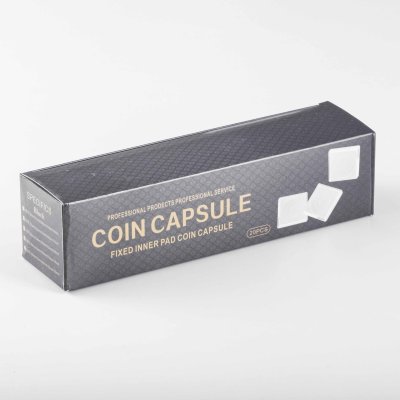 купить Пачка 20 чёрных капсул Квадрокапсул Квадрум QUADRUM 20 шт в упаковке: тип С 18/23/28/33/38 мм ТАСС