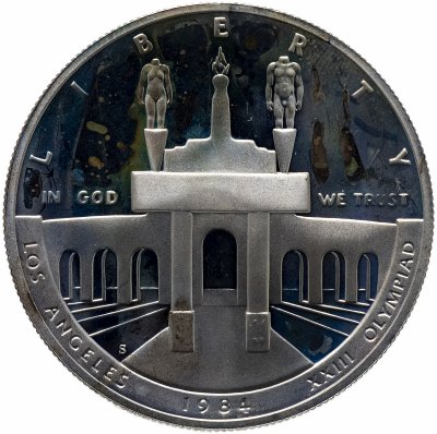 купить США 1 доллар 1984 "XXIII летние Олимпийские Игры, Лос-Анджелес 1984"