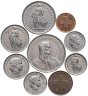 Купить Швейцария набор монет 1968-1970 (9 шт)