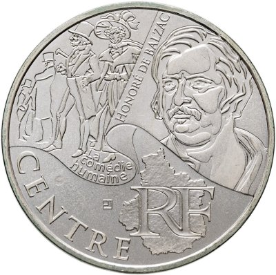 купить Франция 10 евро 2012 "Регионы Франции - Центр"