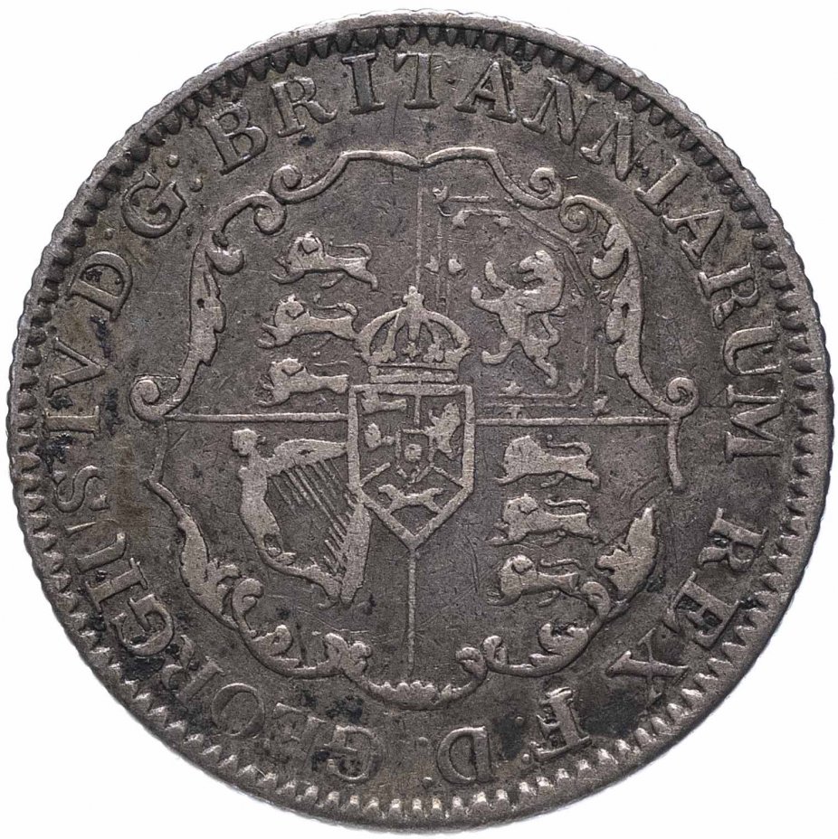 купить Британская Вест-Индия 1/8 доллара 1822