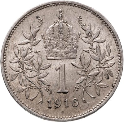 купить Австро-Венгрия 1 крона (corona) 1916 для Австрии