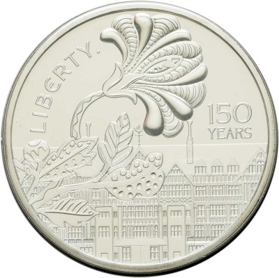 купить Великобритания 5 фунтов 2025 "150-летие универмага Liberty" в буклете