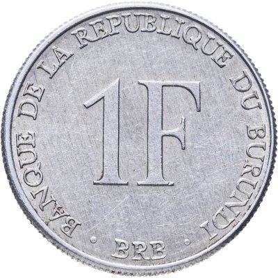 купить Бурунди 1 франк (franc) 1980