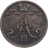 Купить 1 пенни (penni) 1883 монета для Финляндии
