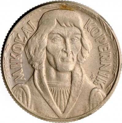 Купить 10 злотых 1959 "Николай Коперник"