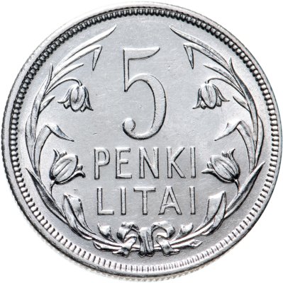 Купить Литва 5 литов (litai) 1925