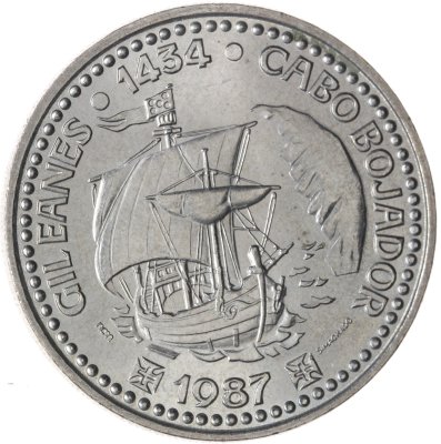 купить Португалия 100 эскудо (escudos) 1987 "Золотой век открытий - Жил Эанеш"