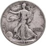 Купить США 50 центов 1941 D  Walking Liberty Half Dollar