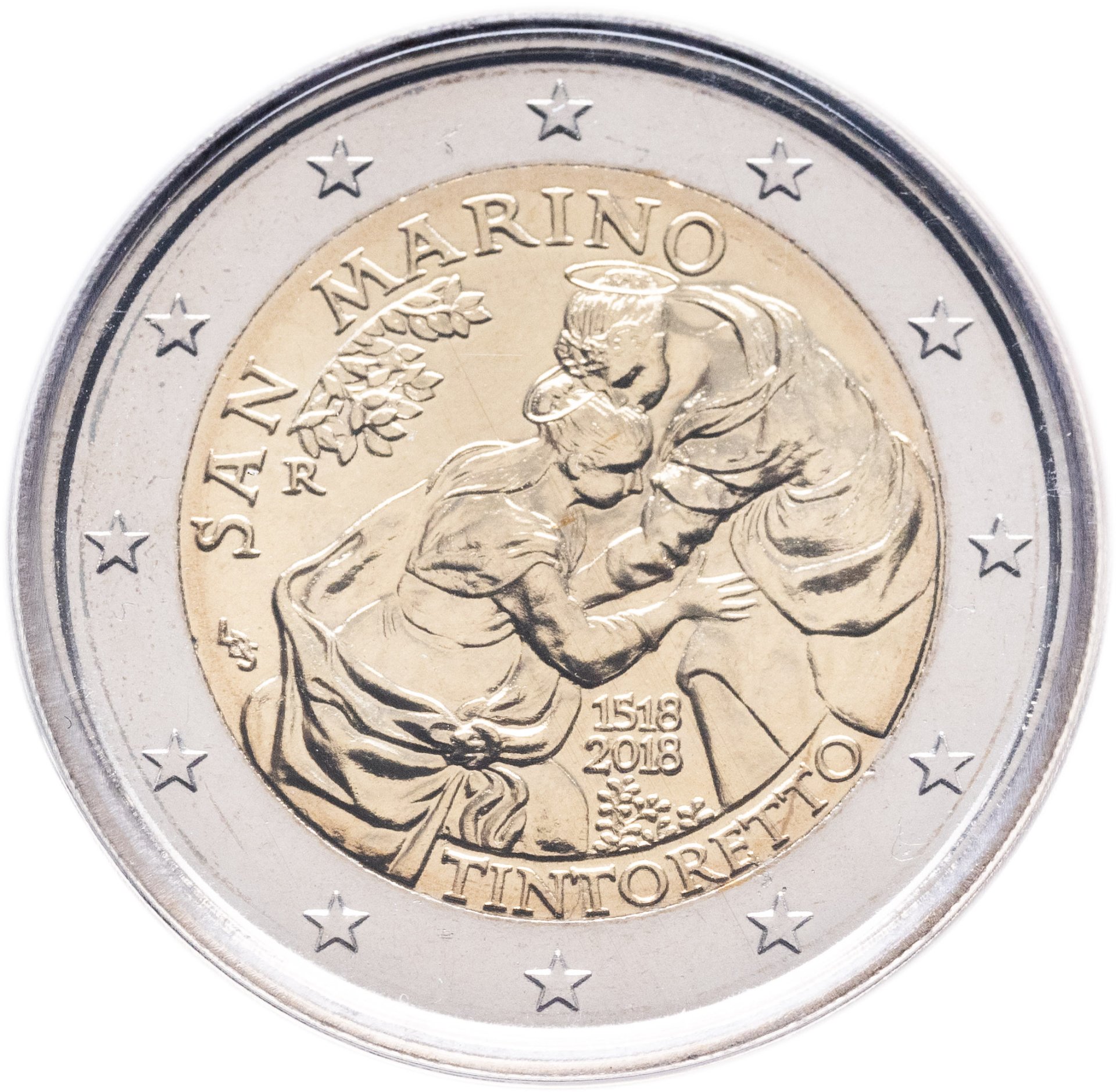 Монета Сан-Марино 2 евро 2018 