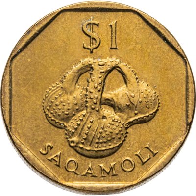 купить Фиджи 1 доллар (dollar) 1995