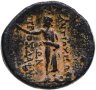 Купить Государство Селевкидов, Антиох IV Эпифан, 175-164 годы до Р.Х., АЕ21.