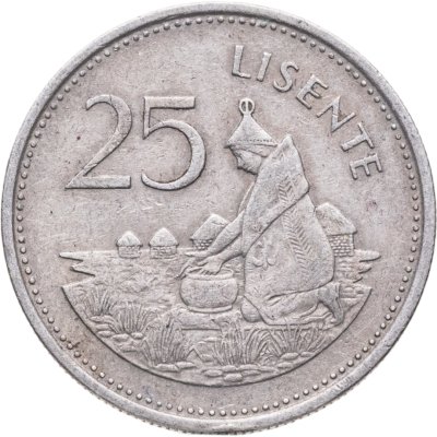 купить Лесото 25 лисенте (lisente) 1979