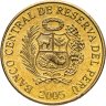 Купить Перу 1 сентимо (centimo) 2004-2005 (латунь)