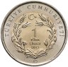 Купить Турция 1 лира 2015 "Фауна Турции - Пустынный варан"