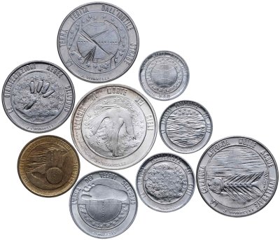 купить Сан-Марино годовой набор из 9 монет 1977