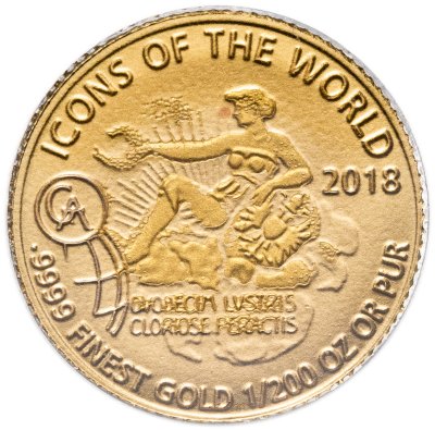 купить Руанда 10 франков 2018 Венера в облаках