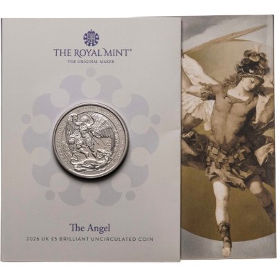 купить Великобритания 5 фунтов 2026 «Ангел»