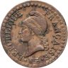 Купить Франция 1 сантим (centime) 1797-1798, 6 год республиканского календаря
