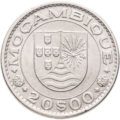 купить Мозамбик 20 эскудо (escudos) 1972