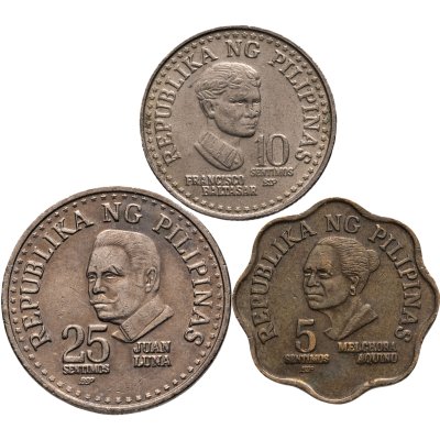 купить Филиппины набор монет 1979-1982 (3 штуки)