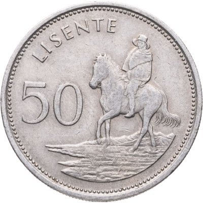 купить Лесото 50 лисенте (lisente) 1979