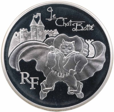 купить Франция 10 евро 2012 "Кот в сапогах"