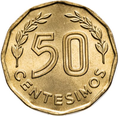 купить Уругвай 50 сентесимо (centesimos) 1981