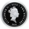 Купить Ниуэ 2 доллара 2010 Proof «Любовь навсегда и бесценна. Лебеди»