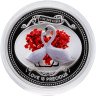 Купить Ниуэ 2 доллара 2010 Proof «Любовь навсегда и бесценна. Лебеди»