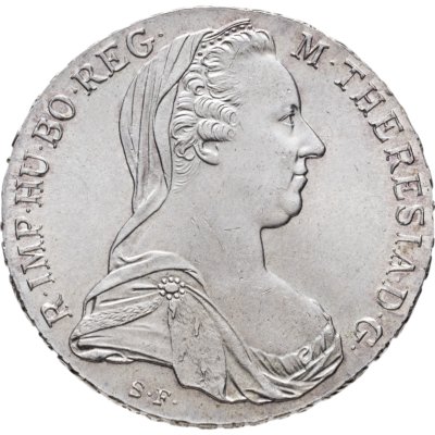 купить Австрия 1 талер (thaler) 1780 талер Марии Терезии рестрайк (новодел)