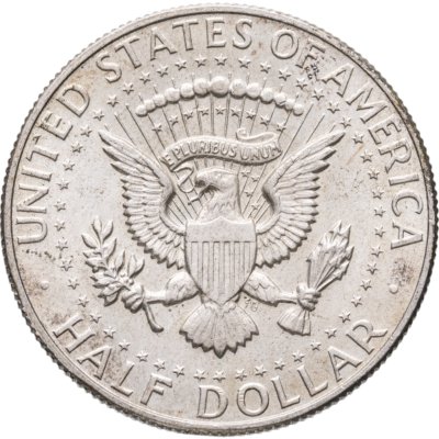 купить США 50 центов (half dollar) 1966