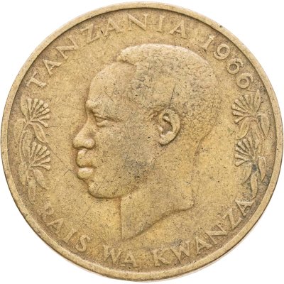 купить Танзания 20 центов (cents) 1966