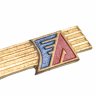 Купить Зажим для галстука с эмблемой "FA", металл, 1970-1990 гг.