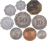 Купить Мальта набор из 9 монет монет 1972-1982 (2, 3 и 5 милей 1, 2, 5 , 10, 25 и 50 центов)