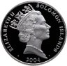 Купить Соломоновы острова 10 долларов 2004 "Олимпийские игры - Сидней и Афины", в слабе Монетник.ру PF64