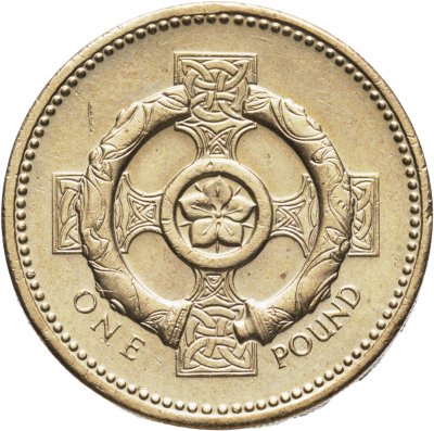купить Великобритания 1 фунт (pound) 1996