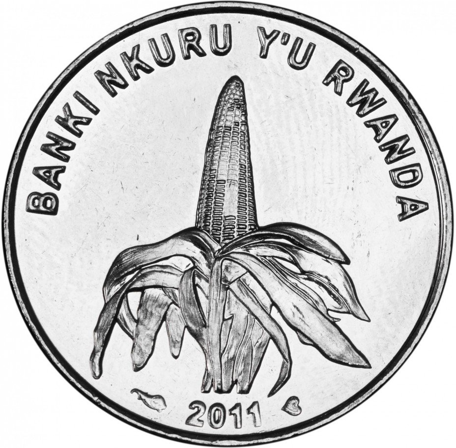 купить Руанда 50 франков 2011
