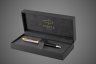 Купить Шариковая ручка Parker Sonnet Premium Refresh BLACK GT, стержень: M, цвет чернил: black , в подарочной упаковке, Лаки и смолы: лак, латунь, нержавеющая сталь, позолота, 2026 г.