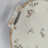Купить Набор сервировочный, (3 десертные тарелки и блюдо с ручками), украшенный цветочным декором, фарфор, роспись, золочение, Западная Европа, 1880-1910 гг.
