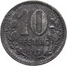 Купить Германия "Районы Бонна и Зигкрайса" 10 пфеннигов 1917 нотгельд