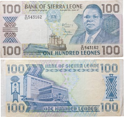 купить Сьерра-Леоне 1000 леоне 1989