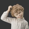 Купить Статуэтка "Мальчик в ночной рубашке", фарфор, роспись, NAO Porcelain, Испания, 1970-2000 гг.