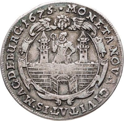 купить Германия, Магдебург 2\3 талера 1675