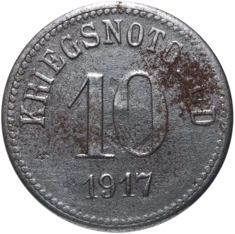 купить Германия (Бавария) нотгельд  10 пфеннигов 1917