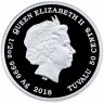 Купить Тувалу 50 центов 2018 «Серия щенки - собака Бигль»